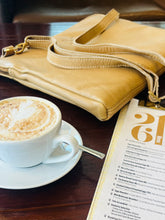 Load image into Gallery viewer, Leather Laptop Sling - Hazelnut Leather