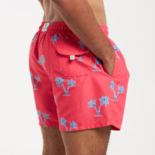 Load image into Gallery viewer, Breazies men's swim shorts coral palms