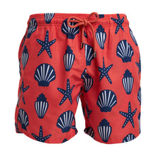 Load image into Gallery viewer, Adult Swim Shorts - Shells | Orange