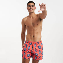 Load image into Gallery viewer, Adult Swim Shorts - Shells | Orange