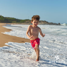 Load image into Gallery viewer, Kids Swim Shorts - Palms | Coral