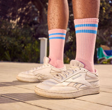 Load image into Gallery viewer, Socks - Pink & Royal Blue