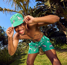 Load image into Gallery viewer, Bucket Hat - Palms | Coral