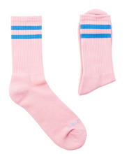 Load image into Gallery viewer, Socks - Pink & Royal Blue