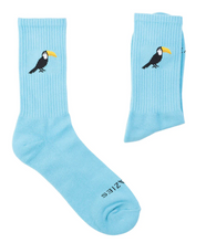 Load image into Gallery viewer, Socks - Baby Blue Toucan
