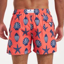 Load image into Gallery viewer, Adult Swim Shorts - Shells | Orange
