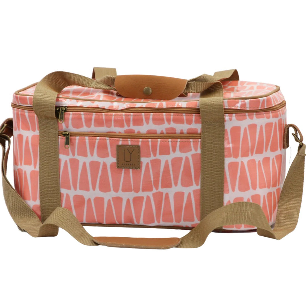 Pink IY Apparel Courtney Cooler Bag picnic bag
