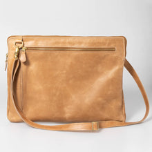 Load image into Gallery viewer, Leather Laptop Sling - Hazelnut Leather
