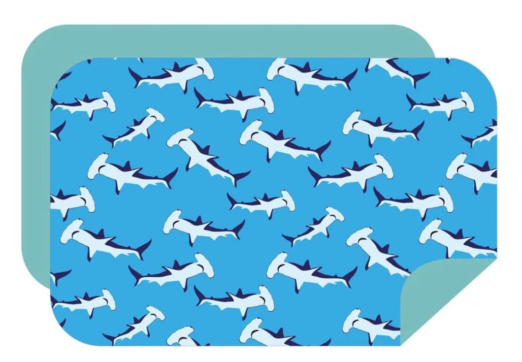 Extra Large Double Sided Towel - Hammerheads