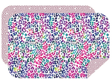 Load image into Gallery viewer, Extra Large Double Sided Towel - Rainbow Animal Print
