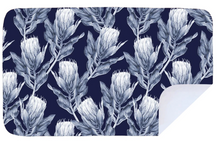 Load image into Gallery viewer, Extra Large Towel - Navy Protea
