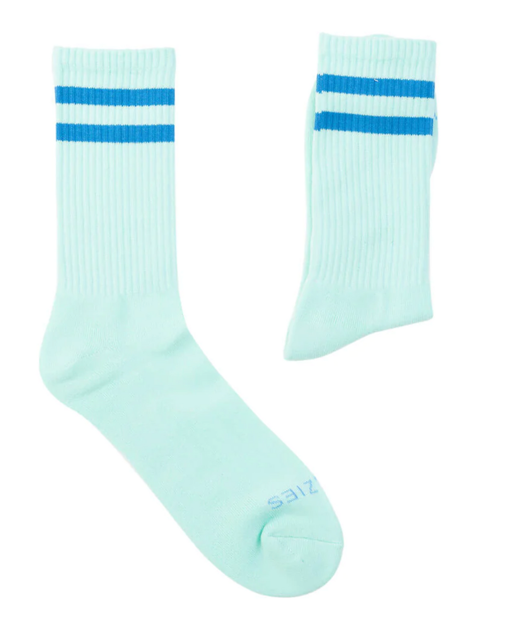 Socks - Mint & Royal Blue