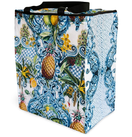 Pineapple and Lemons, Soft insulated cooler bag from Macaroon, South Africa