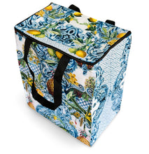 Load image into Gallery viewer, Pineapple and Lemons, Soft insulated cooler bag from Macaroon, South Africa
