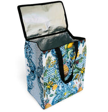 Load image into Gallery viewer, Pineapple and Lemons, Soft insulated cooler bag from Macaroon, South Africa
