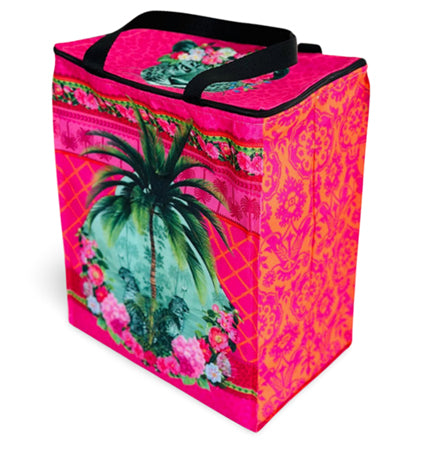 Bright Pink, Palm Tree, Soft insulated cooler bag from Macaroon, South Africa