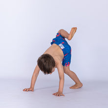 Load image into Gallery viewer, Kids Swim Shorts - Crabs | Blue
