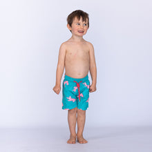 Load image into Gallery viewer, Kids Swim Shorts - Tigers / Teal

