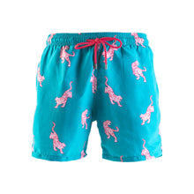 Load image into Gallery viewer, Kids Swim Shorts - Tigers / Teal
