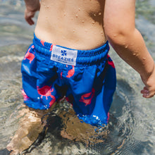 Load image into Gallery viewer, Kids Swim Shorts - Crabs | Blue
