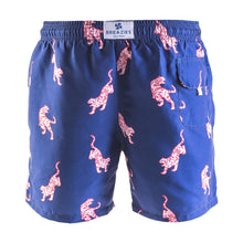 Load image into Gallery viewer, Adult Swim Shorts - Tigers / Navy
