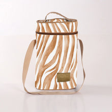 Load image into Gallery viewer, Wine Cooler Double Carry Laminated Fabric - Safari
